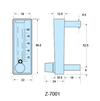 Z-7001、Z-7002、Z-7003面板式流量計(jì)